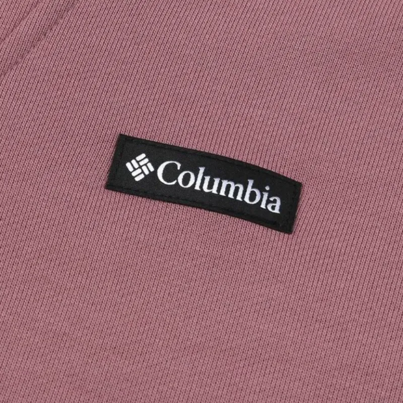 Columbia Transit Sweatshirt Unisex Gray Pink-2