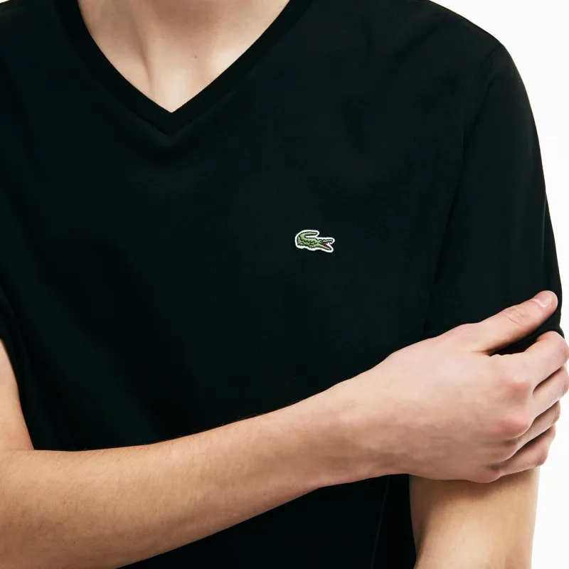 LACOSTE T Shirts Men Black-5