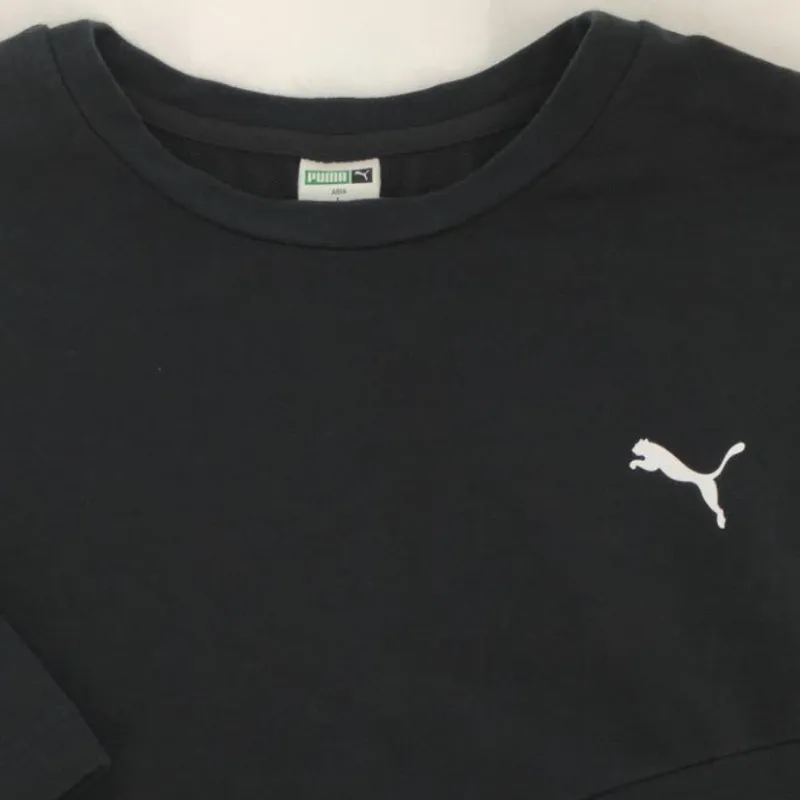 PUMA EVIDE FORM Drop Shoulder Sleeve T Shirt Women's Black-2