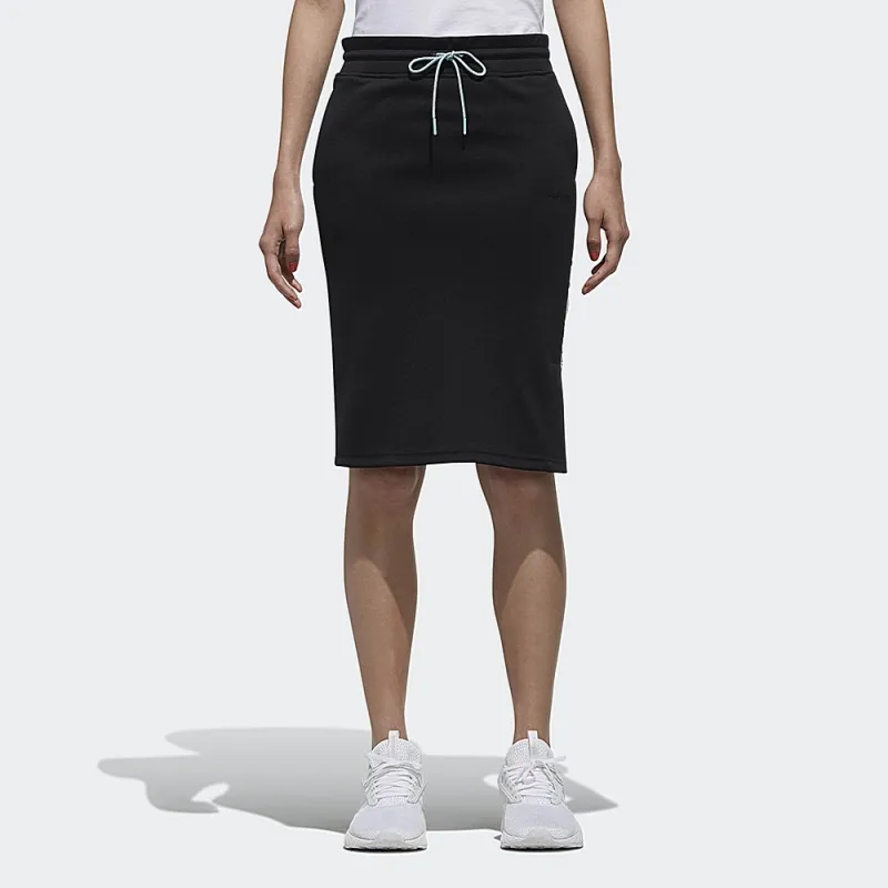 Adidas Neo Casual Short Skirts Women's Black-2