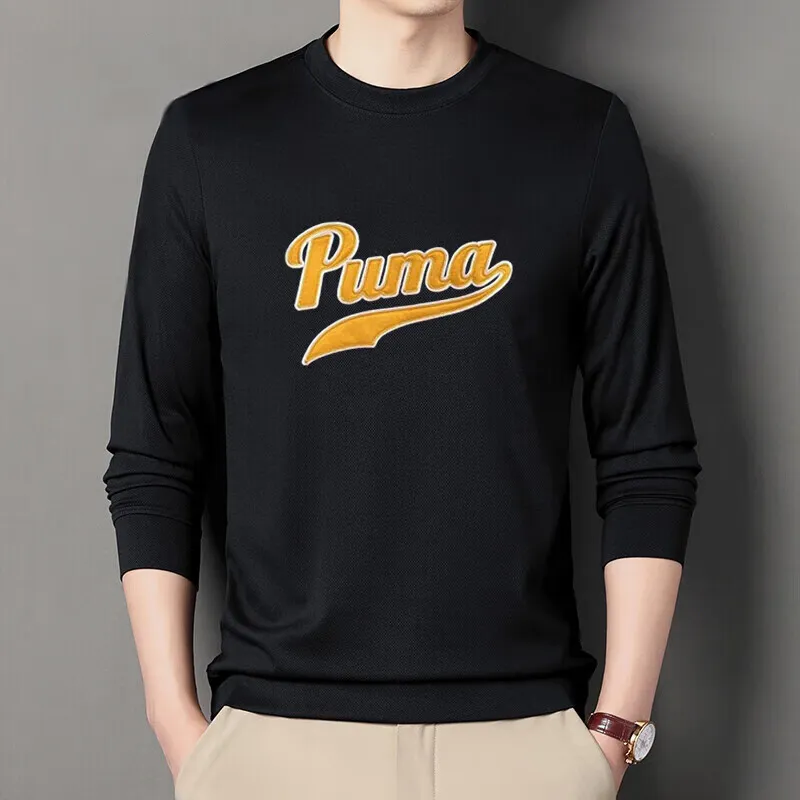 PUMA Sweatshirt Men's Black Shopping Bag Included-3