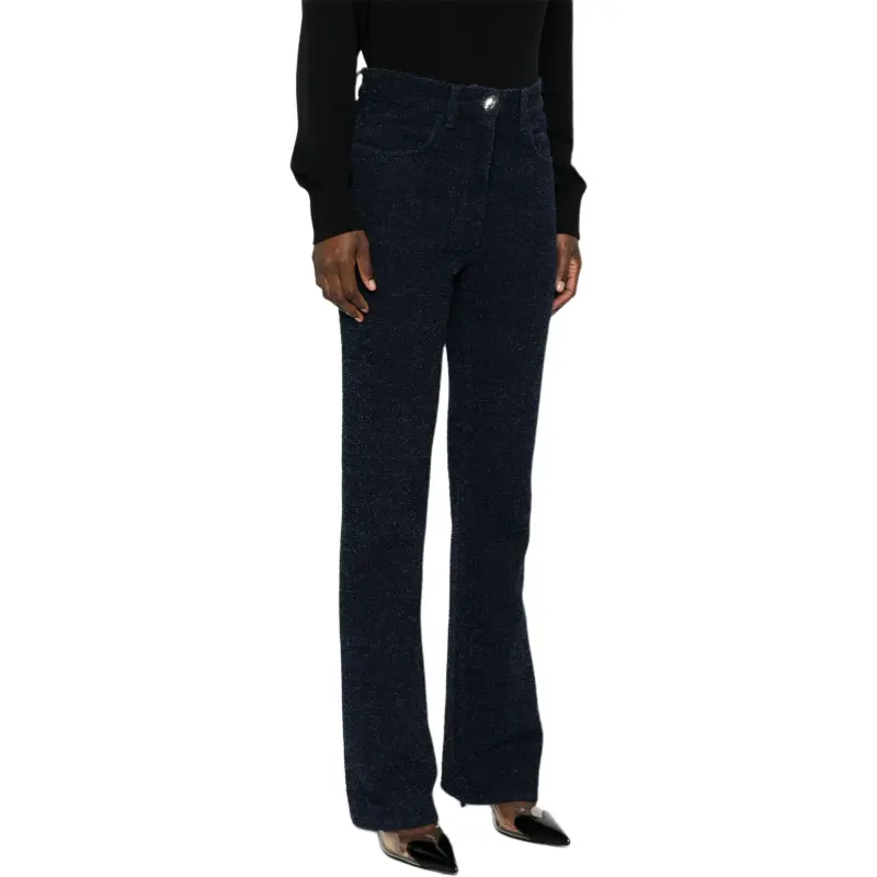 Givenchy Logo Plaque Flared Jeans-3