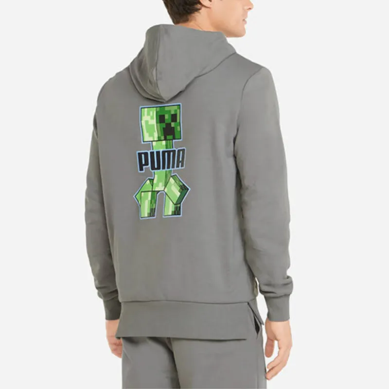 PUMA Logo patch Detail Hoodie-3
