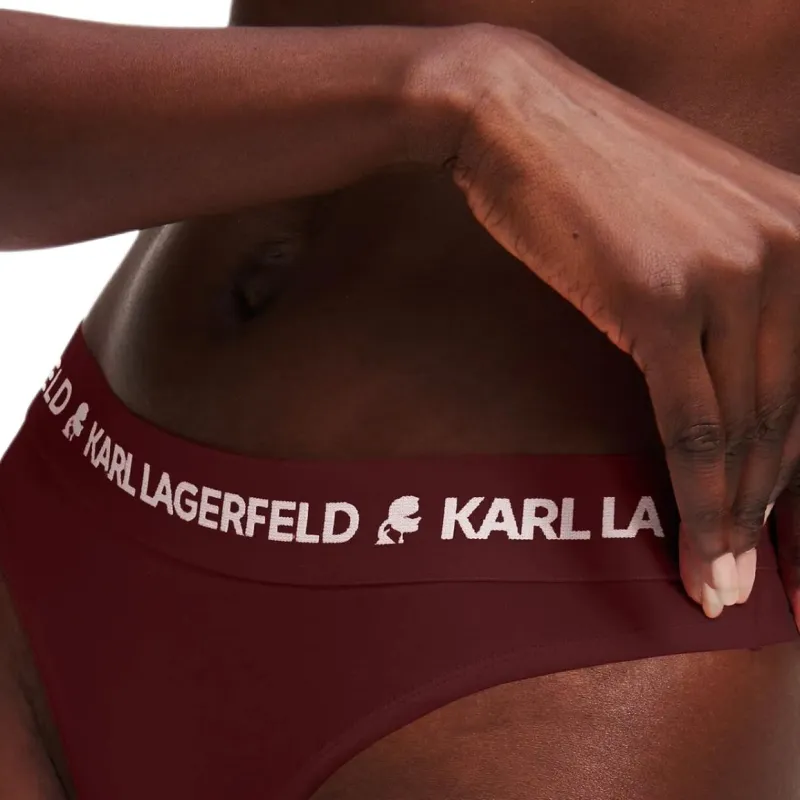KARL LAGERFELD / Karl Lagerfeld Jeans Logo print Thongs Pack Of Three-6