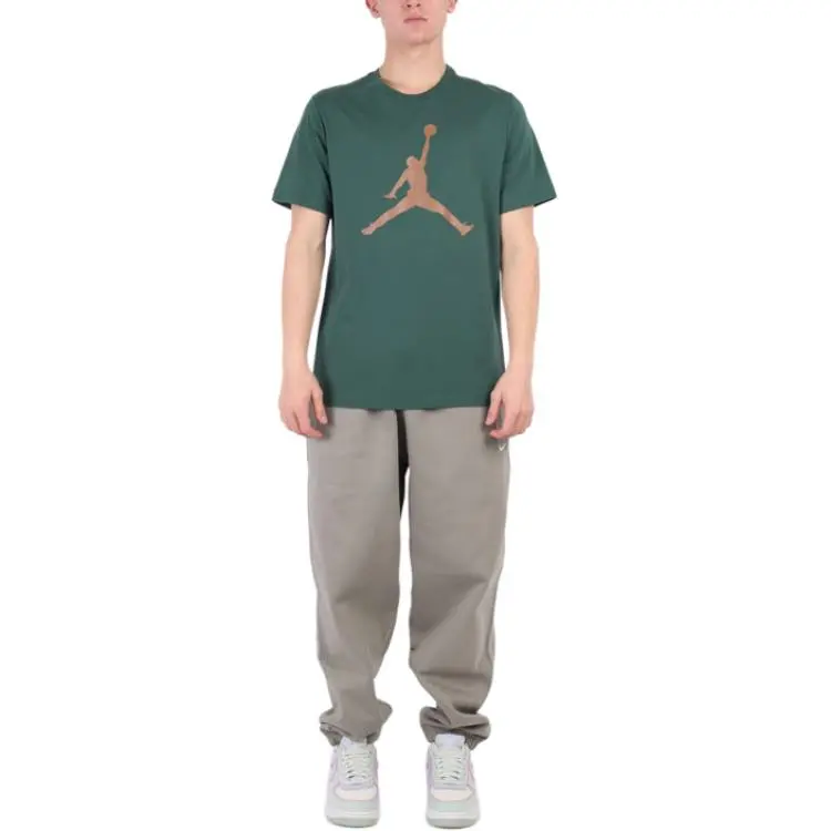 Jordan Apparel T Shirts Men Green-2