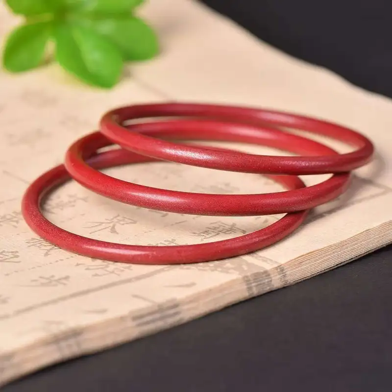 YOULING Cinnabar Bangles Women's-5