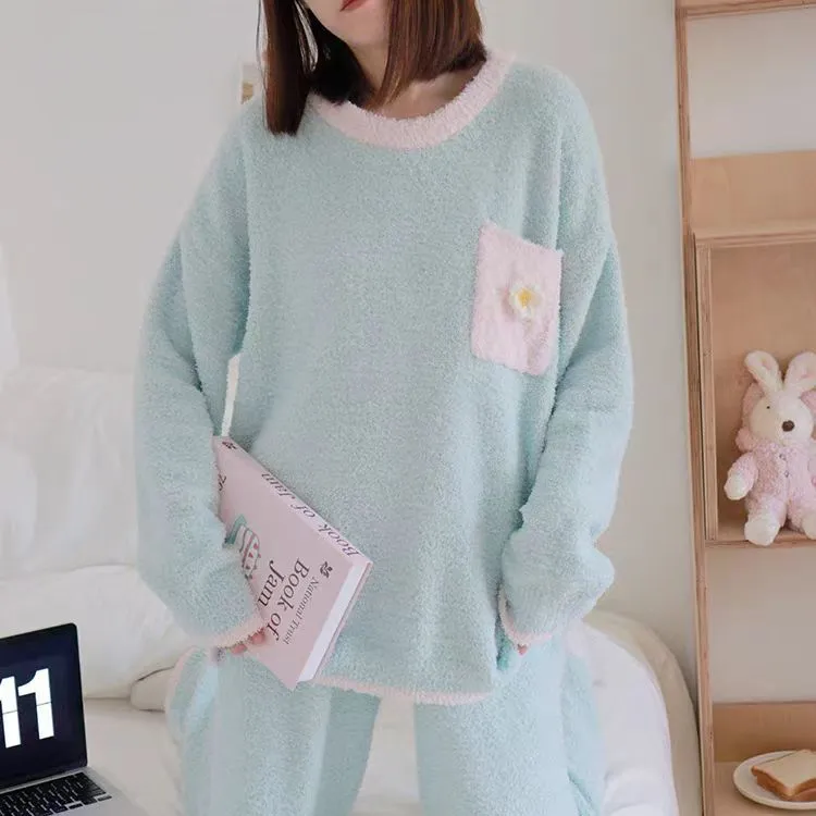 WANANNI Pajama Set Women's Sky Blue-1