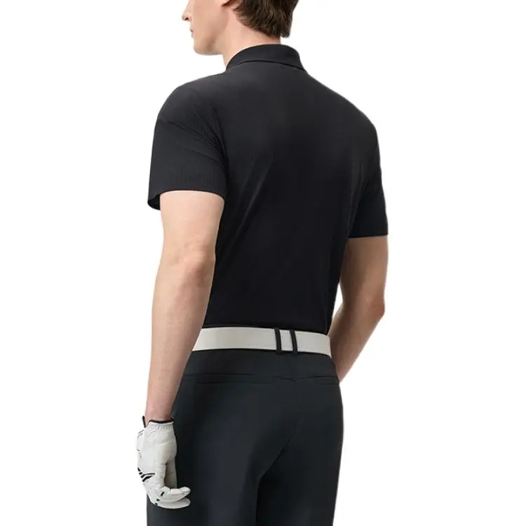 FILA Golf Series SS25 Polo Shirt Men's Pitch Black-4