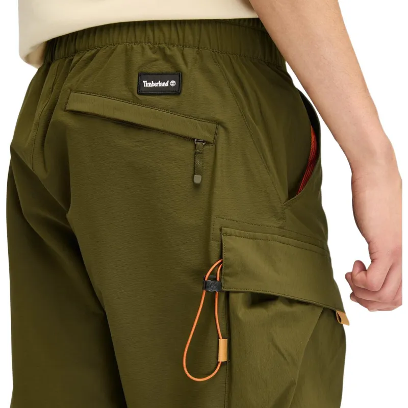 Timberland Casual Pants Men's Olive Green-4