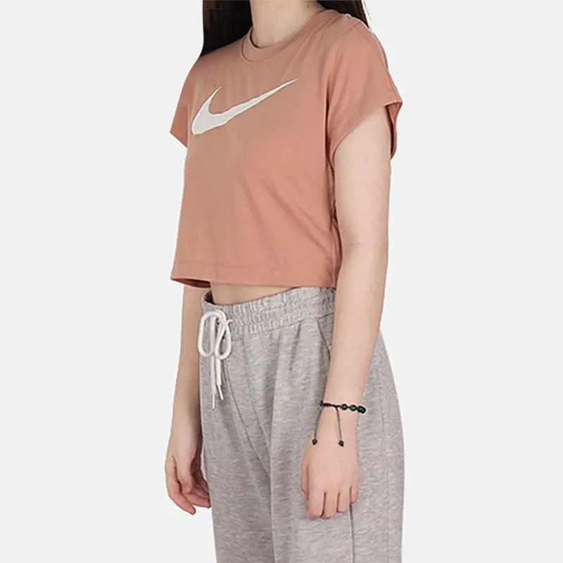 Nike T Shirts Women's Pink-1