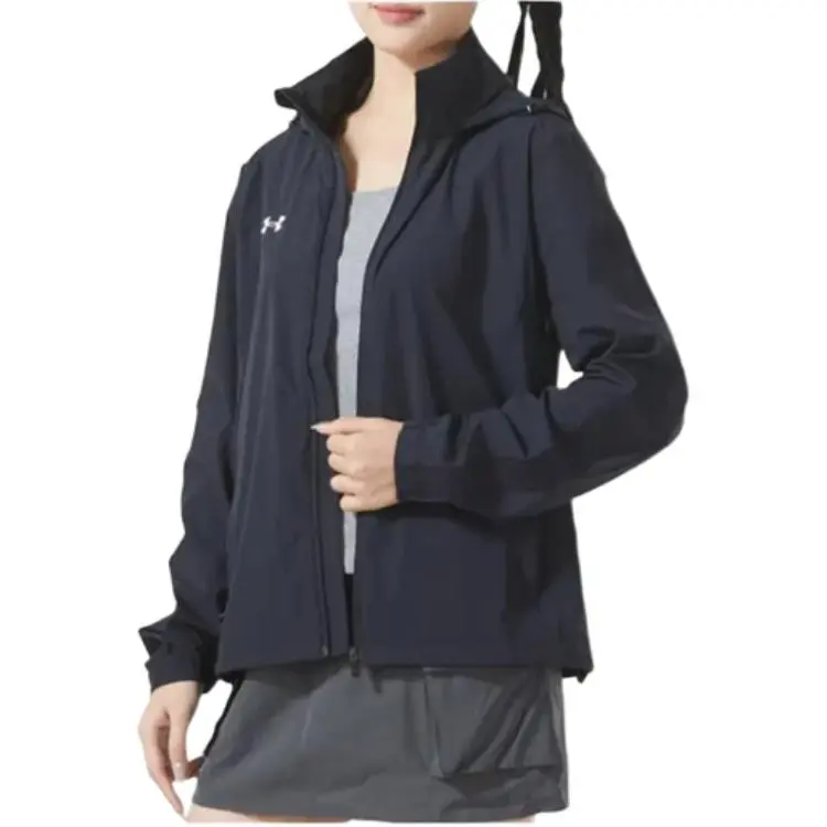Under Armour Jackets Coats Unisex Black, Comes With Necklace-3