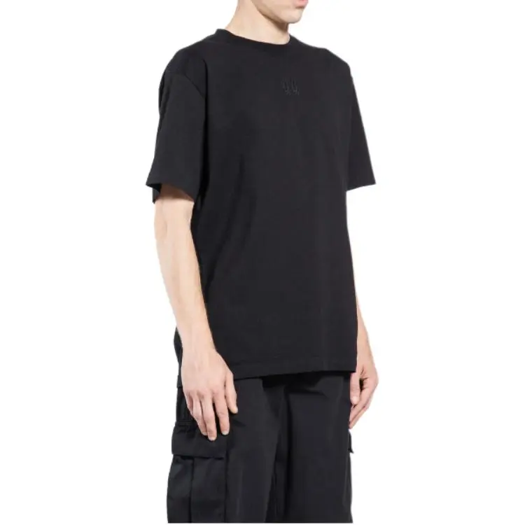 44 Label Group Classic Logo embroidered Cotton T shirt-3
