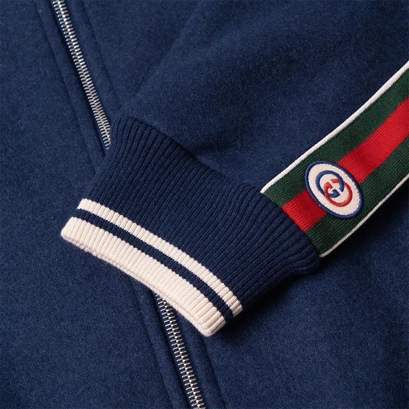 GUCCI Cashmere Zip Up Jacket-5