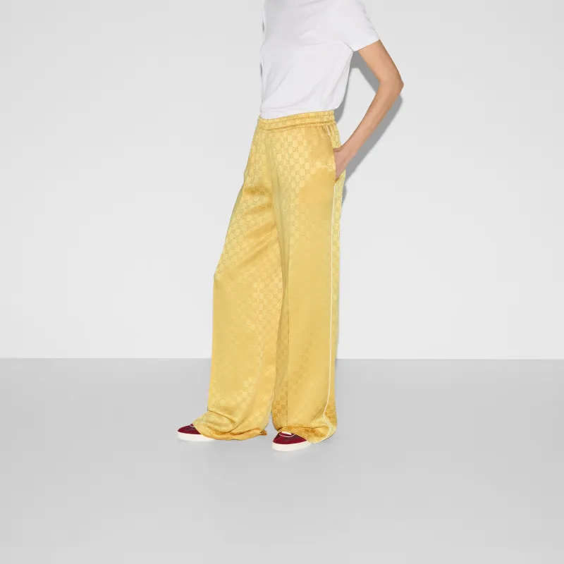 GUCCI Gg Jacquard Elastic Waistband Pants-2