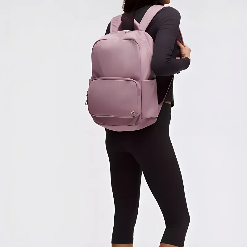 Lululemon Everywhere Nylon Backpack Unisex Lavender-4