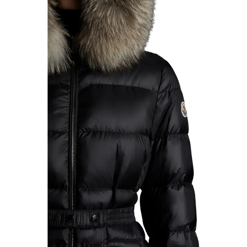 Moncler FW22 Down Jacket Women's Black-4