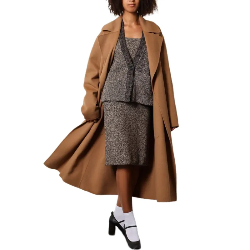 SportMax Coats Women's Camel-2