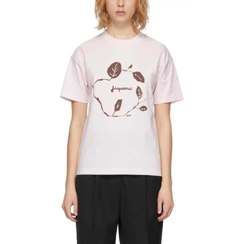 Jacquemus T-Shirts Women's Pink-4