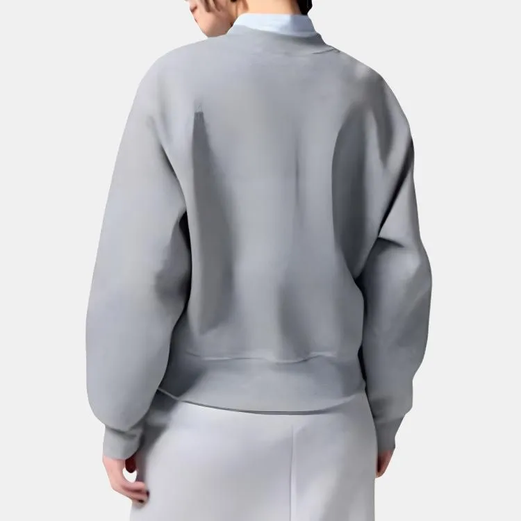 GU Funeral Freelen Collaboration Sweatshirts Women's Gray-3