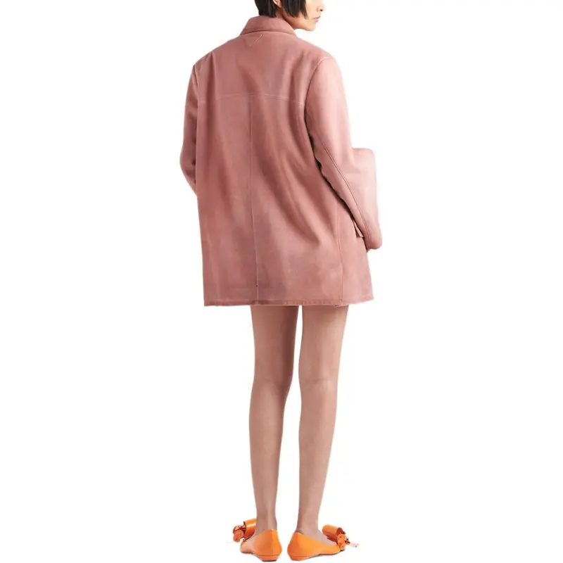 PRADA Long Sleeved Button Up Coat-3