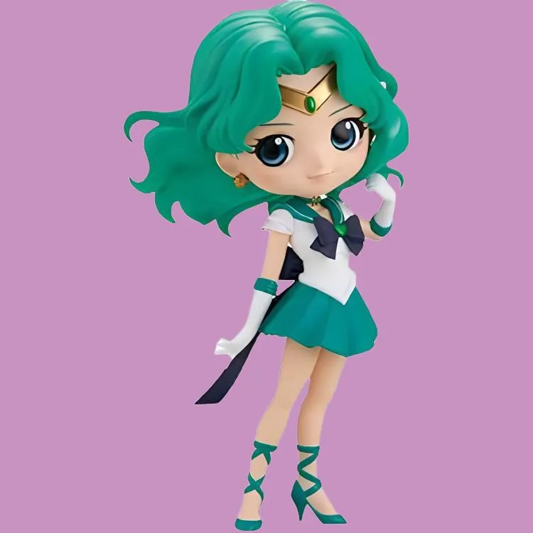BANPRESTO Glass Factory Qposket Collection Sailor Moon Chibi Figures 14cm-1