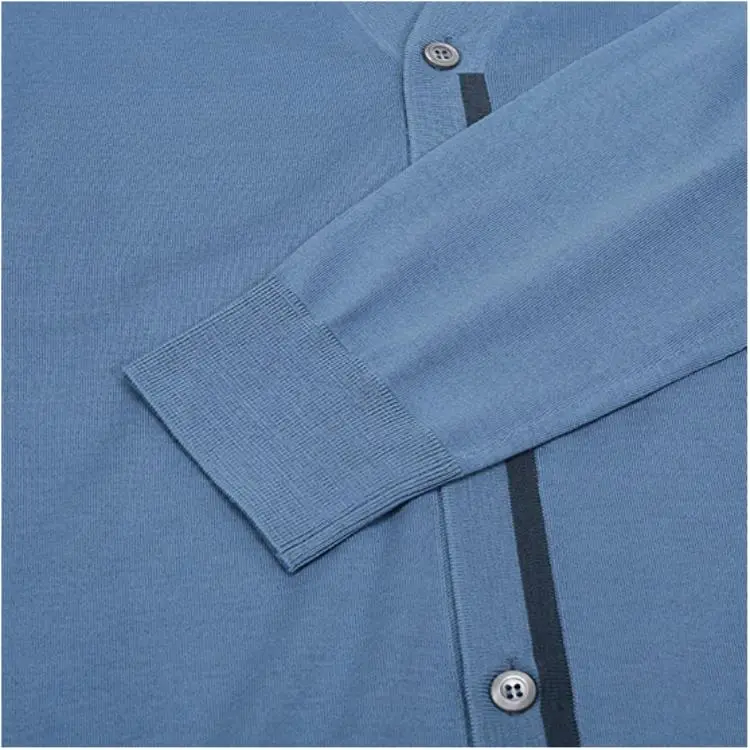 PRADA Sweaters Men Blue-4