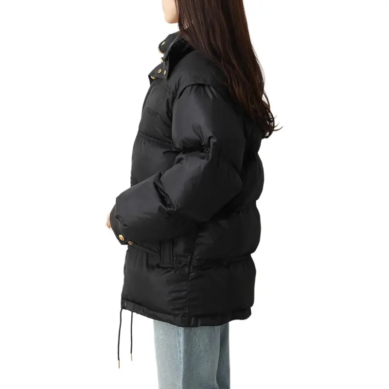 CELINE Puffer Jacket Women's Black-9