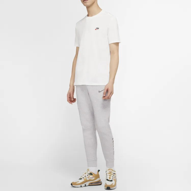 Nike Set-in Sleeve T-Shirt Men's White-3