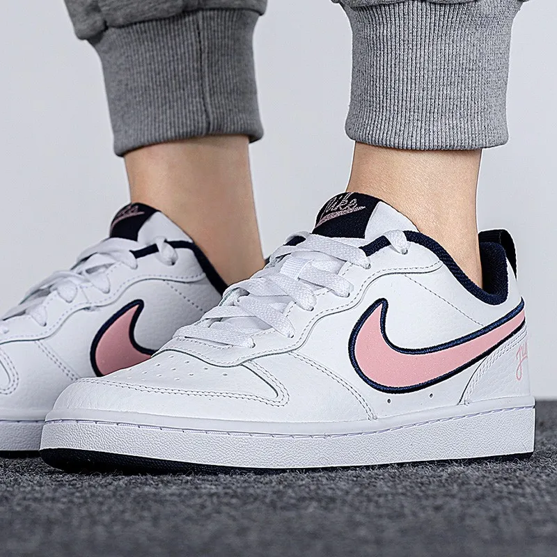 Nike Court Borough Low 2 SE1 'White Blue Pink' GS-3