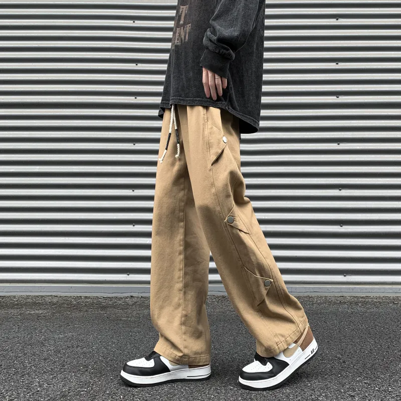 WELTER EXPERIMENT Bootcut Casual Pants Unisex-11