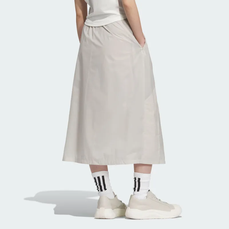 Adidas FOS Collection Casual Long Skirt Women's Miracle Bauxite Brown-3
