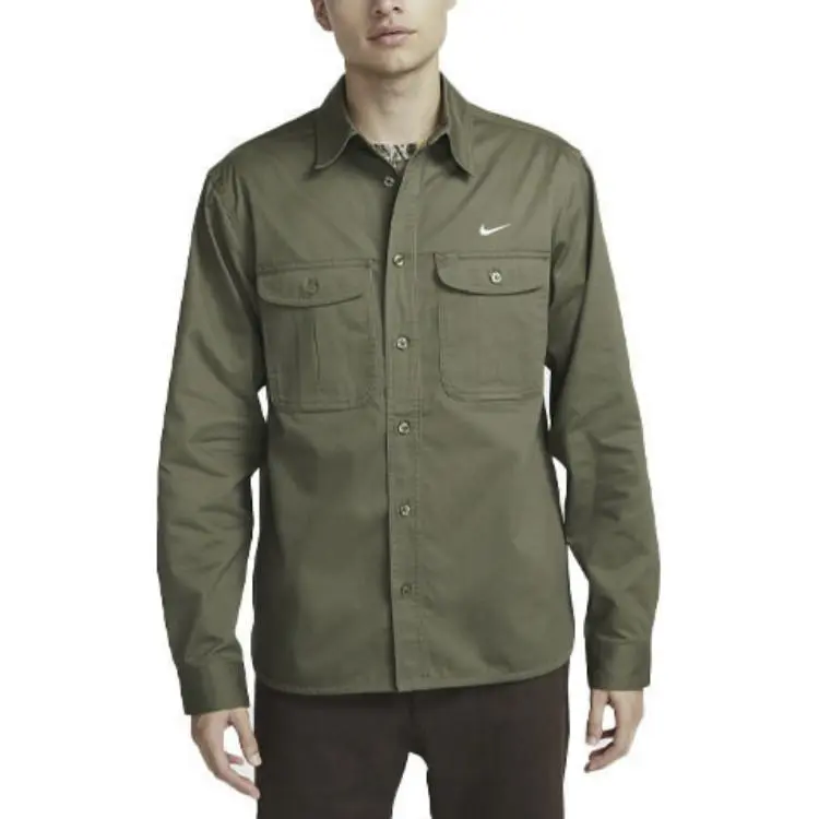 Nike Shirt Unisex Medium Olive Green-2