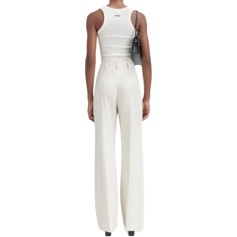 Jacquemus Buckle Detailed Trousers-3