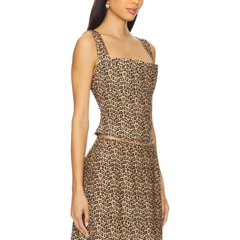 Miaou Tank Tops Women's Brown-2
