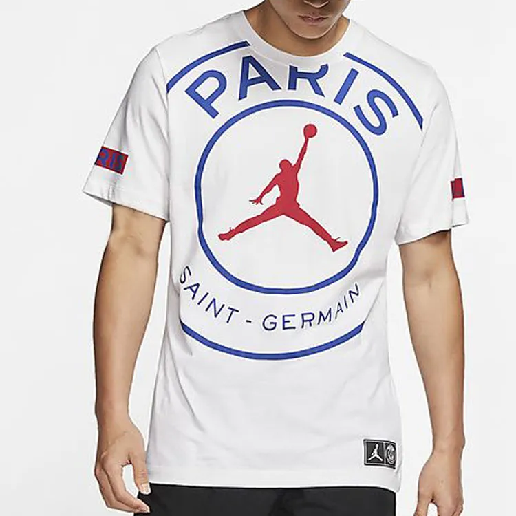 Jordan Set-in Sleeve T-Shirt Men's White-4
