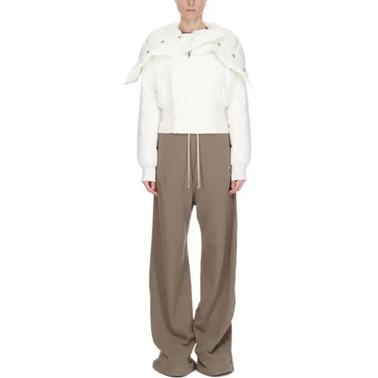 RICK OWENS Alice Hooded Cropped Jacket-2