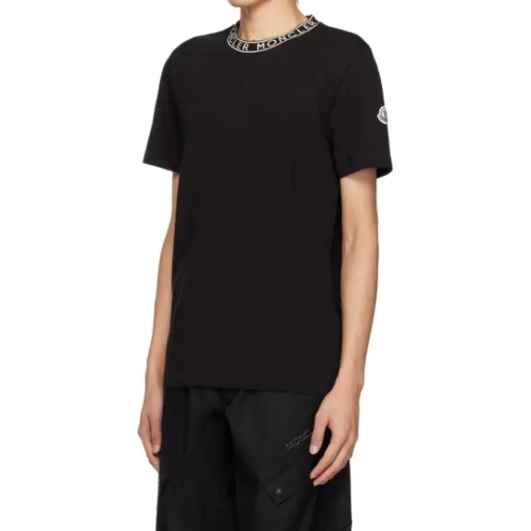Moncler Logo Collar T Shirt-7