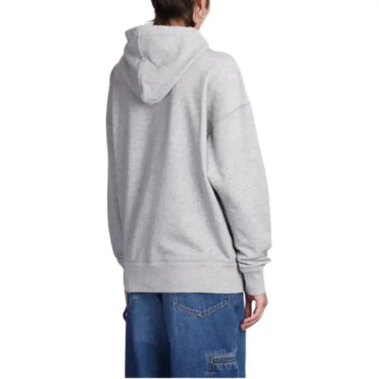 ISABEL MARANT Mansel Logoo Printed Drawstring Hoodie-1
