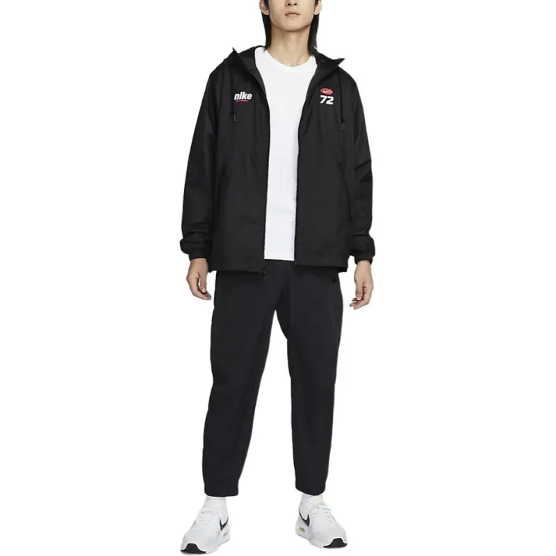 Nike Club Jackets Coats Men's Black-4