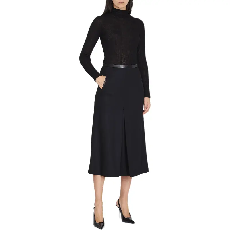 SAINT LAURENT Turtleneck Knitted Jumper-2