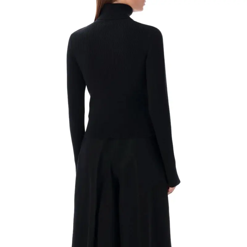 Patou Ribbed Roll neck Sweater-1