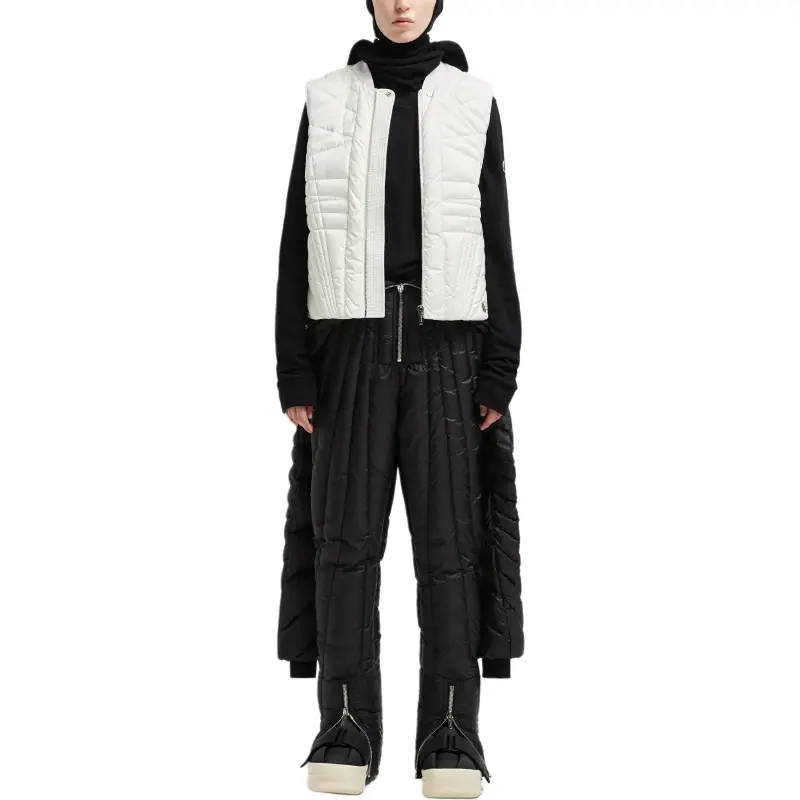 Rick Owens X Moncler Woven Megapenta Flight Vest-3