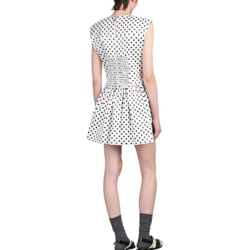 GANNI Polka Dot Pattern Dress-1