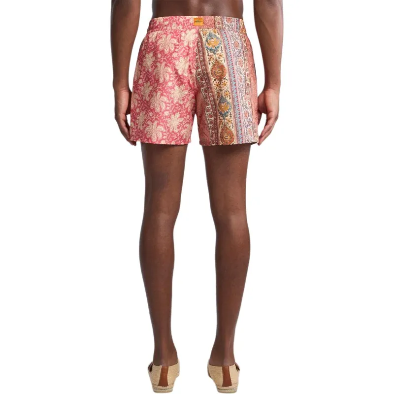 ETRO Double Pattern Swim Shorts-3
