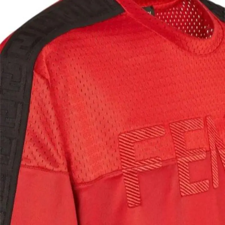 FENDI T Shirts Men Red-2