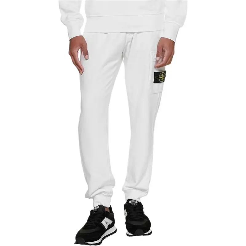 STONE ISLAND Casual Pants Men's White-4