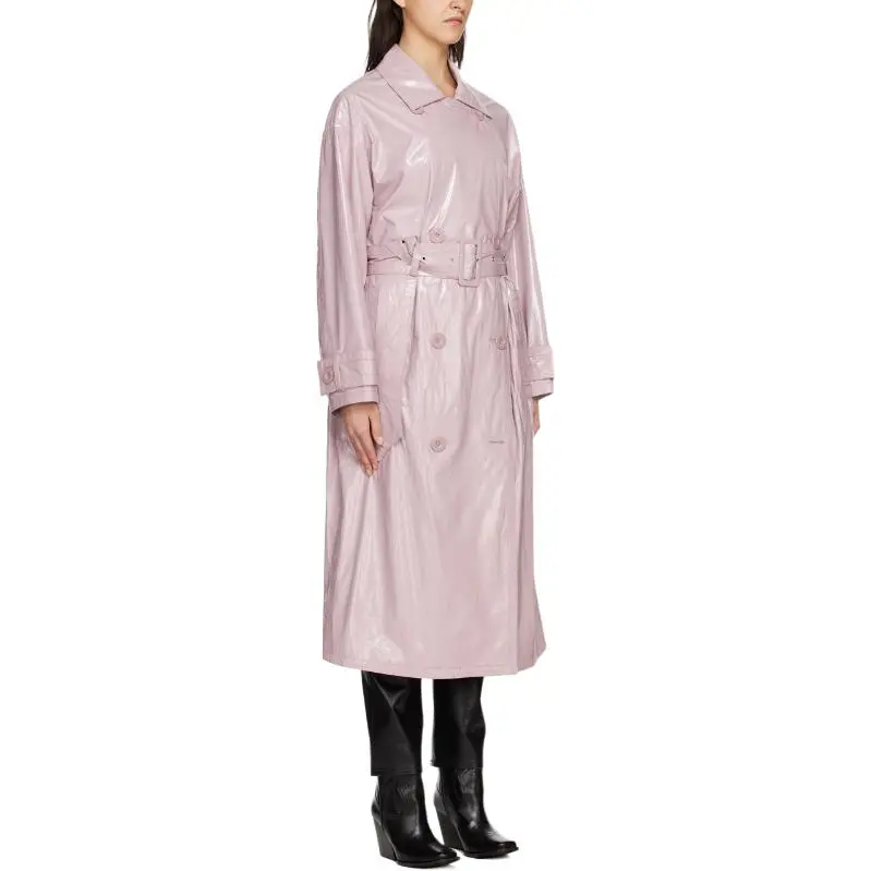 STAND STUDIO Trench Coat Women's Light Pink-2