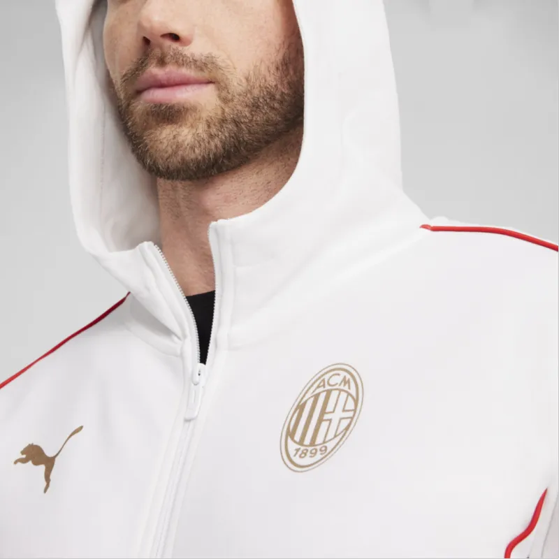 PUMA AC Milan Football Club Jacket Men's White-3