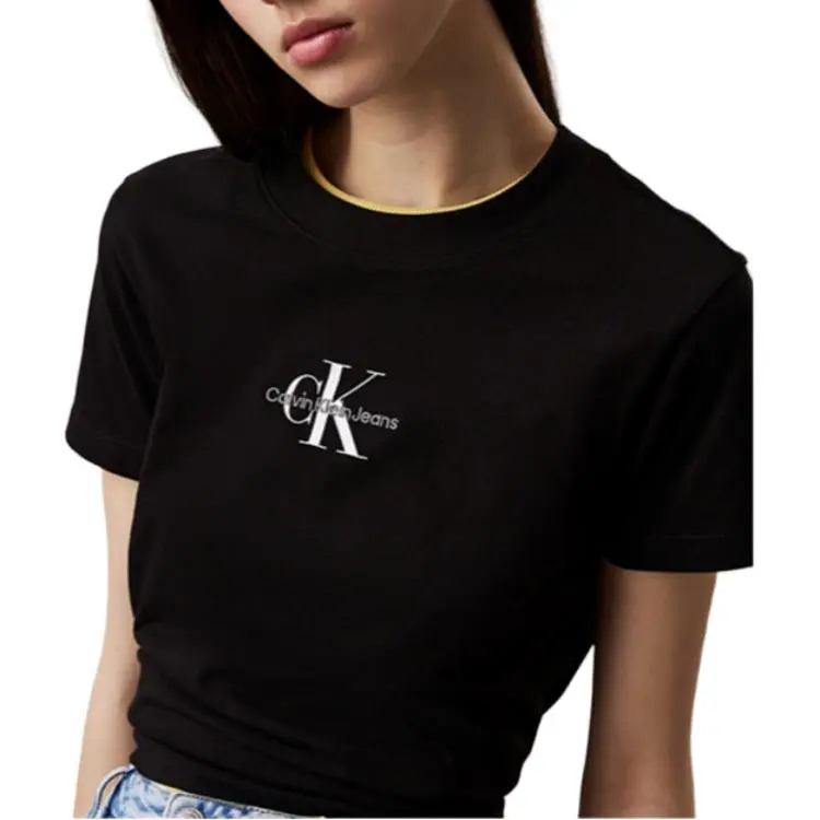 CALVIN KLEIN T Shirt Women's Black Europe Version-1
