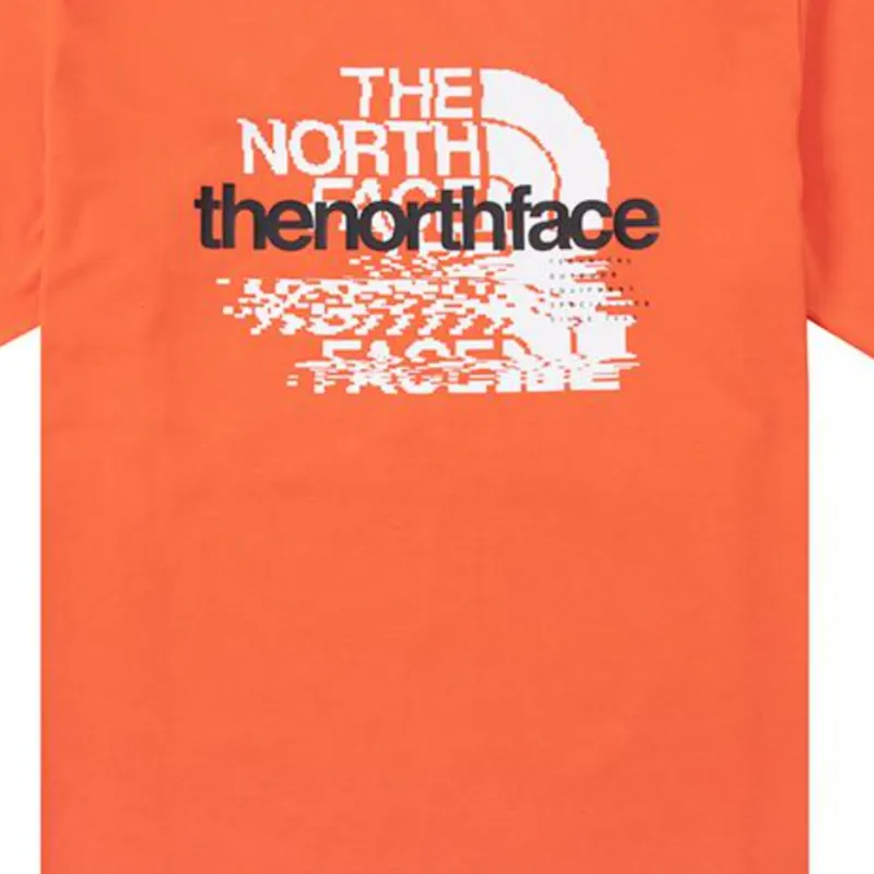 THE NORTH FACE T Shirt Men's Orange-4